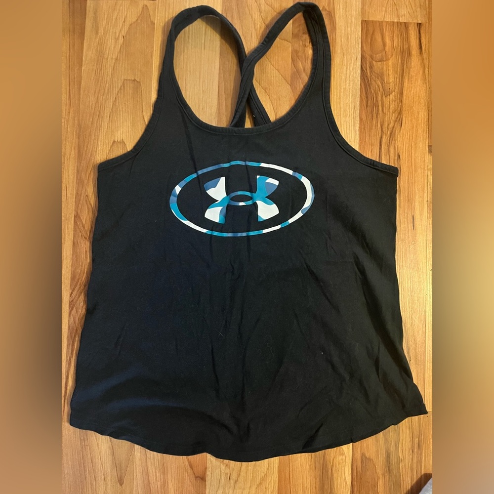 Under armor cross back tank top
